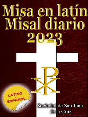 cover image of Misa en latín Misal diario 2023 latino-español, en orden, todos los días